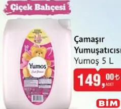 YUMOŞ ÇAMAŞIR YUMUŞATICISI 5 L